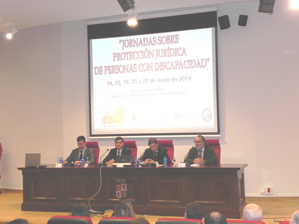 Mesa inaugural de las jornadas